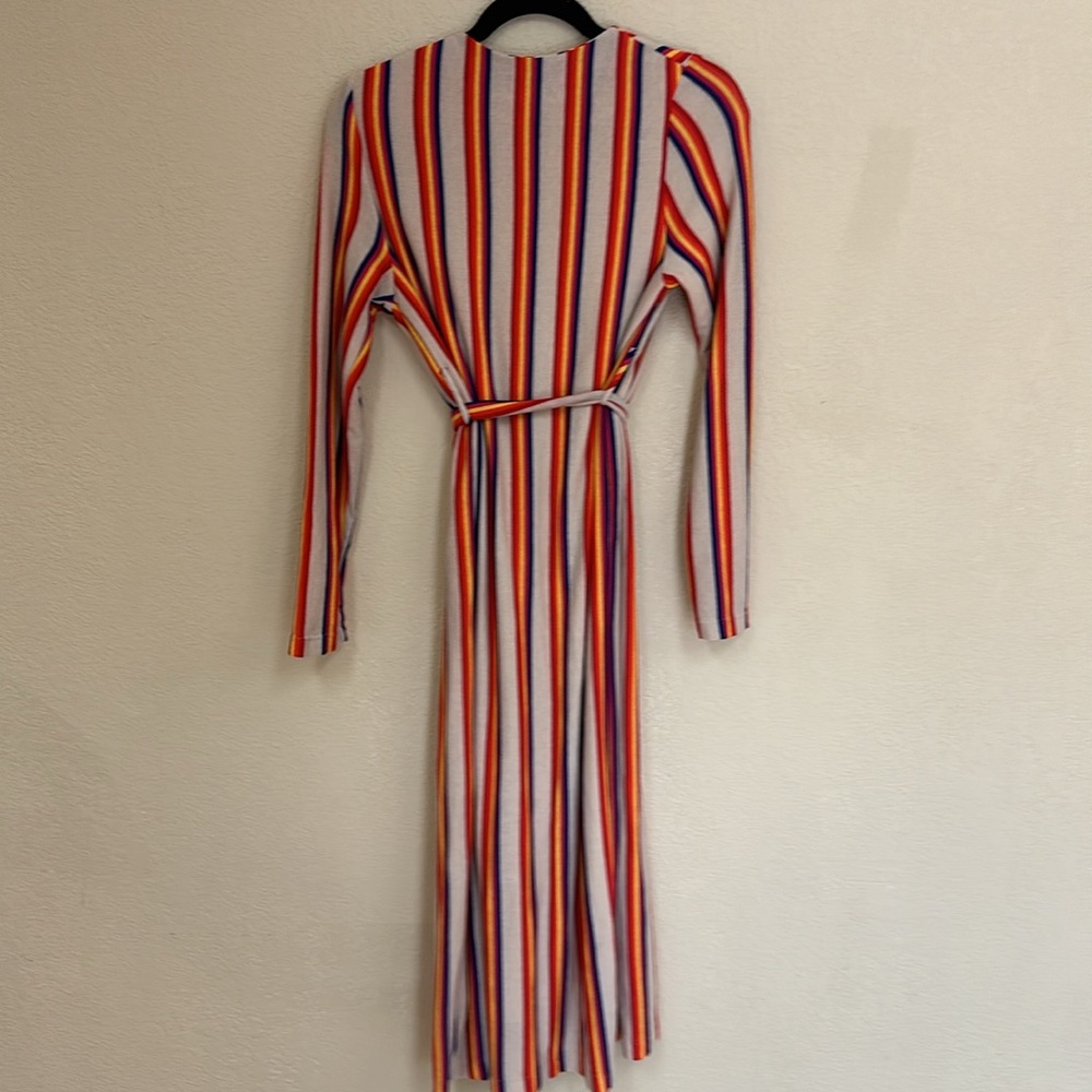 4 Si3nna womans striped duster cardigan sweater size Small - Picture 6 of 6